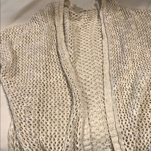 Netted cardigan
